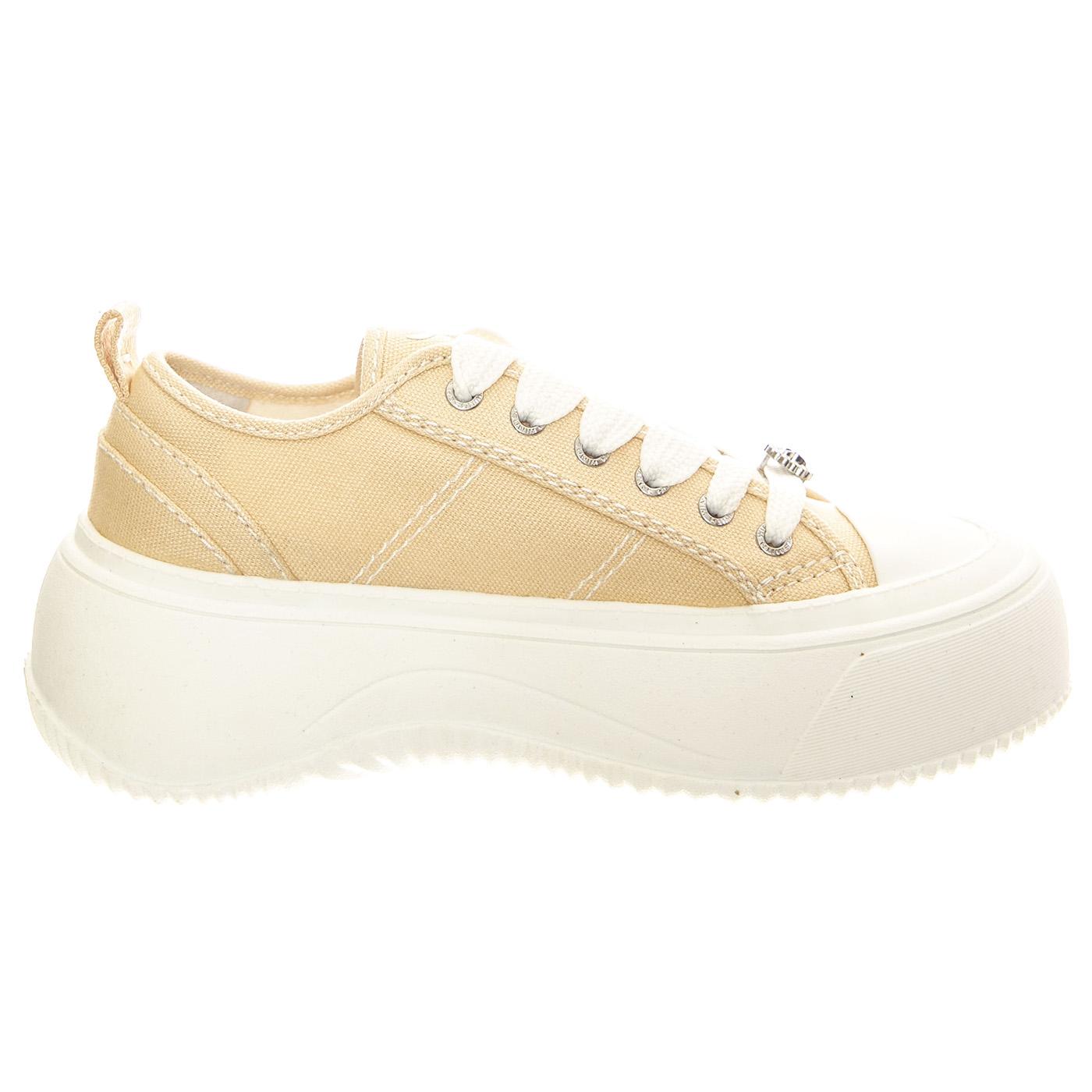 Intentions Sand / White Canvas / Brave White - Scarpe Donna Beige WSPINTENTIONS-SANWHT  WINDSOR SMITH 