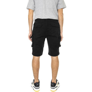 M' Crew Short Black - Bermuda Uomo Neri 176203-03  ALPHA INDUSTRIES 