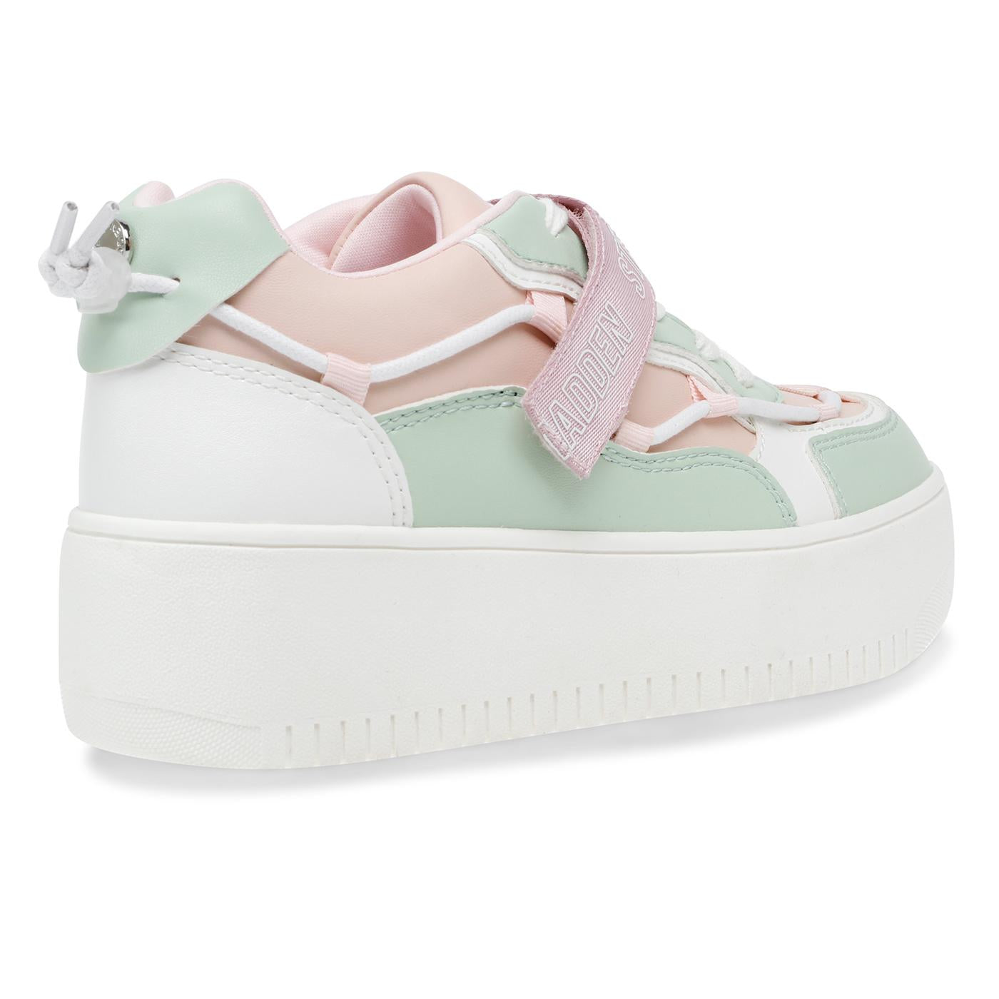 Off Court Mint Multi - Scarpe Stringate Profilo Basso Donna Verdi / Multicolore SMPOFF COURT-MIN  STEVE MADDEN 