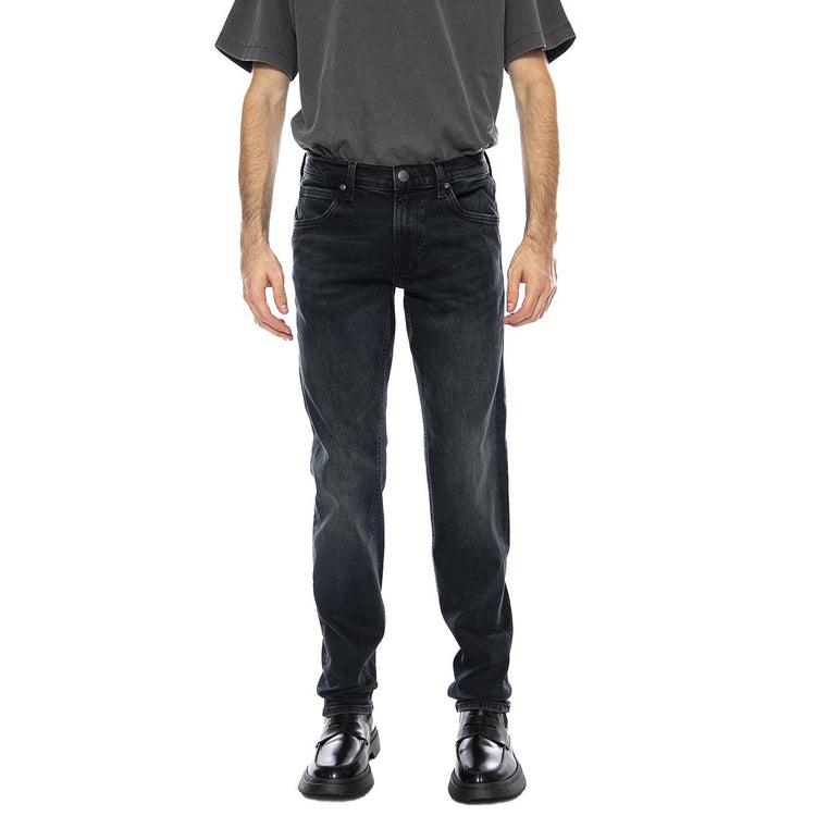 Daren Zip Fly Blue Matter Black Denim Jeans - Pantaloni Denim Jeans Uomo Neri 112371297 . LEE 