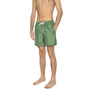 Onsbasile Life Swim Short AOP CS Garden Green - Costume da Bagno Uomo Verde 22035603-VR  ONLY & SONS 