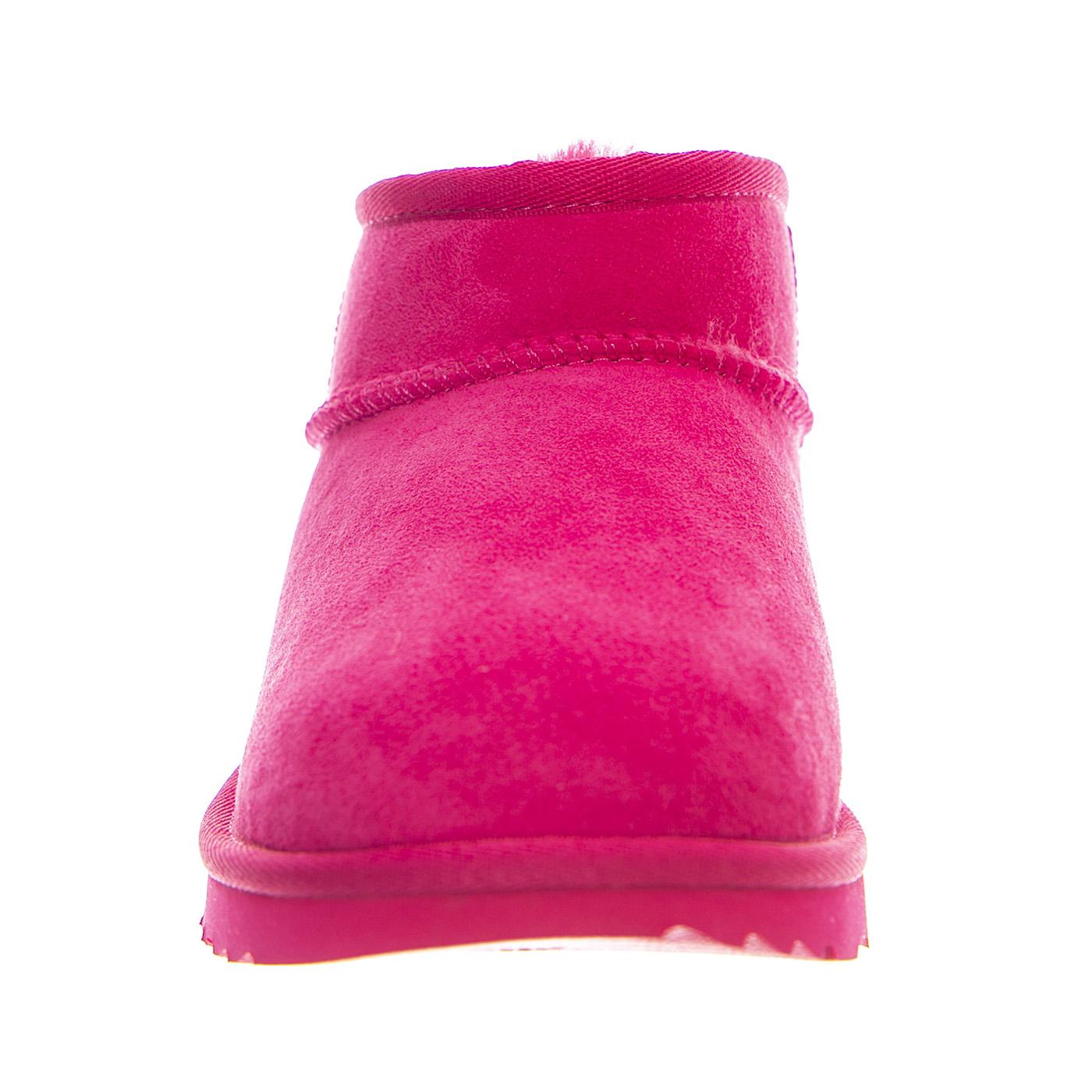 UGG Classic Ultra Mini Berry - Scarpe Bambino / bambina in Pelle Scamosciata Viola 1130750K BRY UGG 