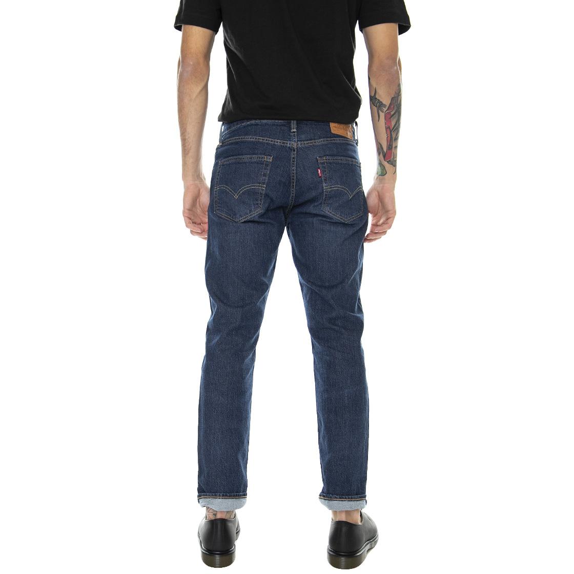 511 Slim Laurelhurst Just Worn - Denim Jeans Uomo Blu / Dark Indigo / Flat Finish 04511-5116 . LEVIS 