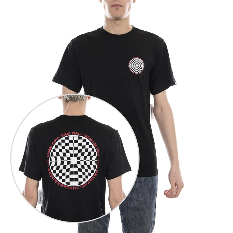 MN CHECKERED SS Black VA3H6JBLK  VANS 