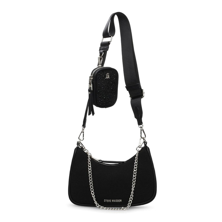 BVital-M - Borsa a Tracolla Nera SMABVITAL-M-BLK  STEVE MADDEN 