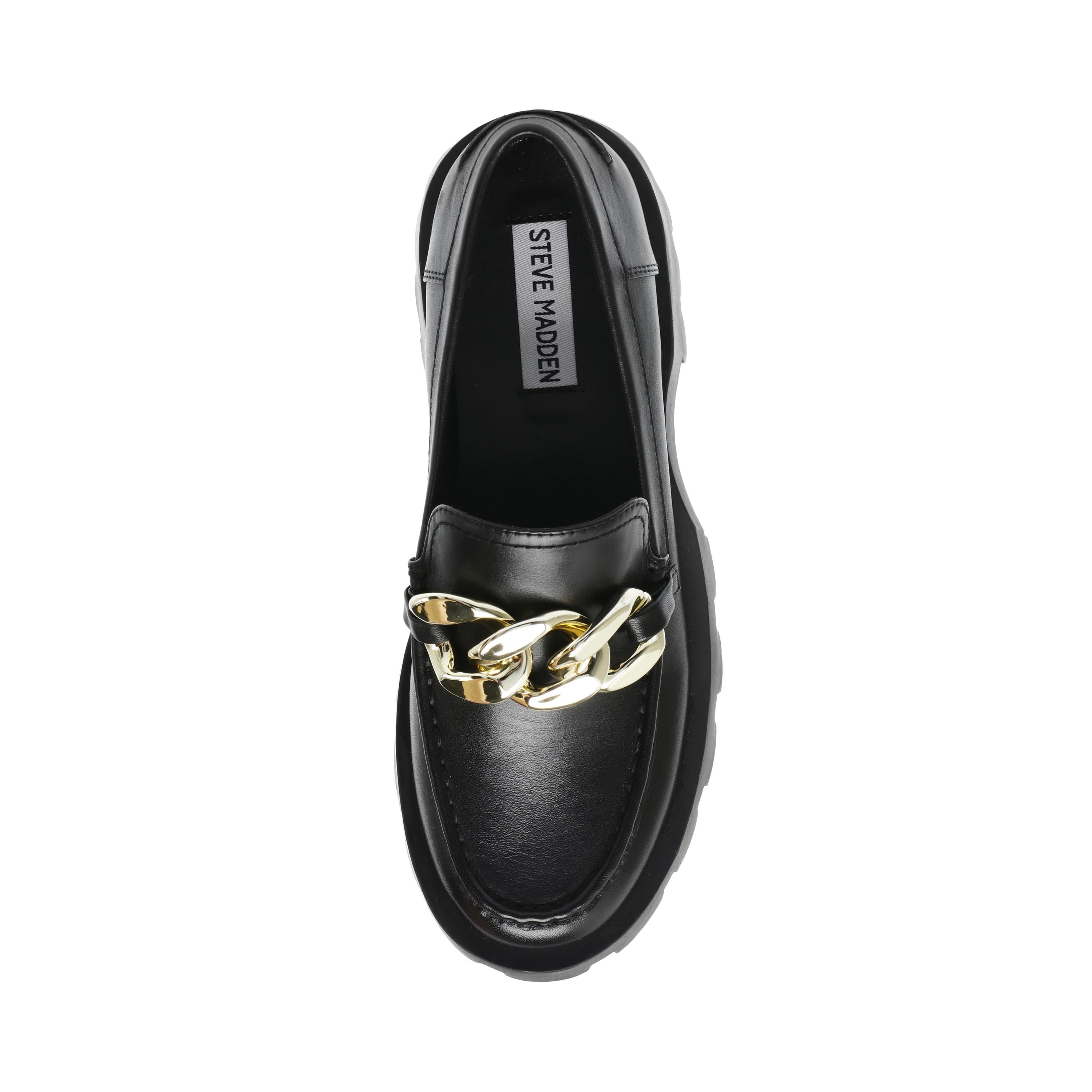 Mix Up Black Leat - Mocassini Donna Neri SMSMIX UP-BLA  STEVE MADDEN 
