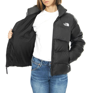 W Saikuru Jacket TNF Black / Asphaly Grey - Giacca Donna Nera NF0A89JDKT01 . THE NORTH FACE 