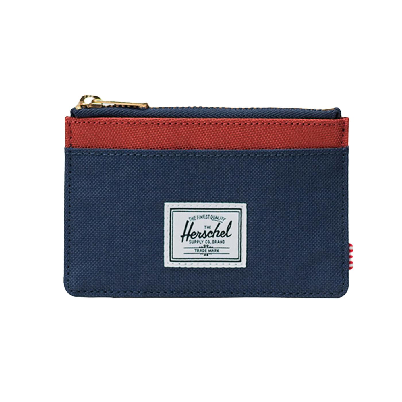 Herschel Oscar Cardholder Multicolored - Poracarte Multicolore con Zip 30094 06246 HERSCHEL 