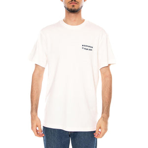 WORKWEAR SOUL TEE NATURAL - Maglietta Girocollo Uomo Bianca 112378767 WHT LEE 