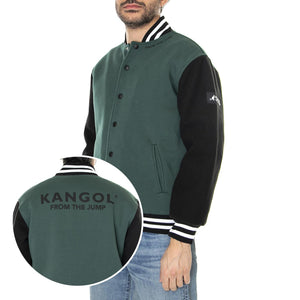 M' Bomber College Pine - Giacca Estiva Uomo Verde KAF22UBMJ104-133  KANGOL 