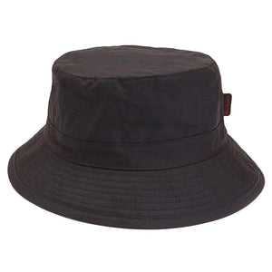 Wax Sport Hat Rustic - Cappellino da Pescatore Marrone FW22-MHA0001-RU52  BARBOUR 