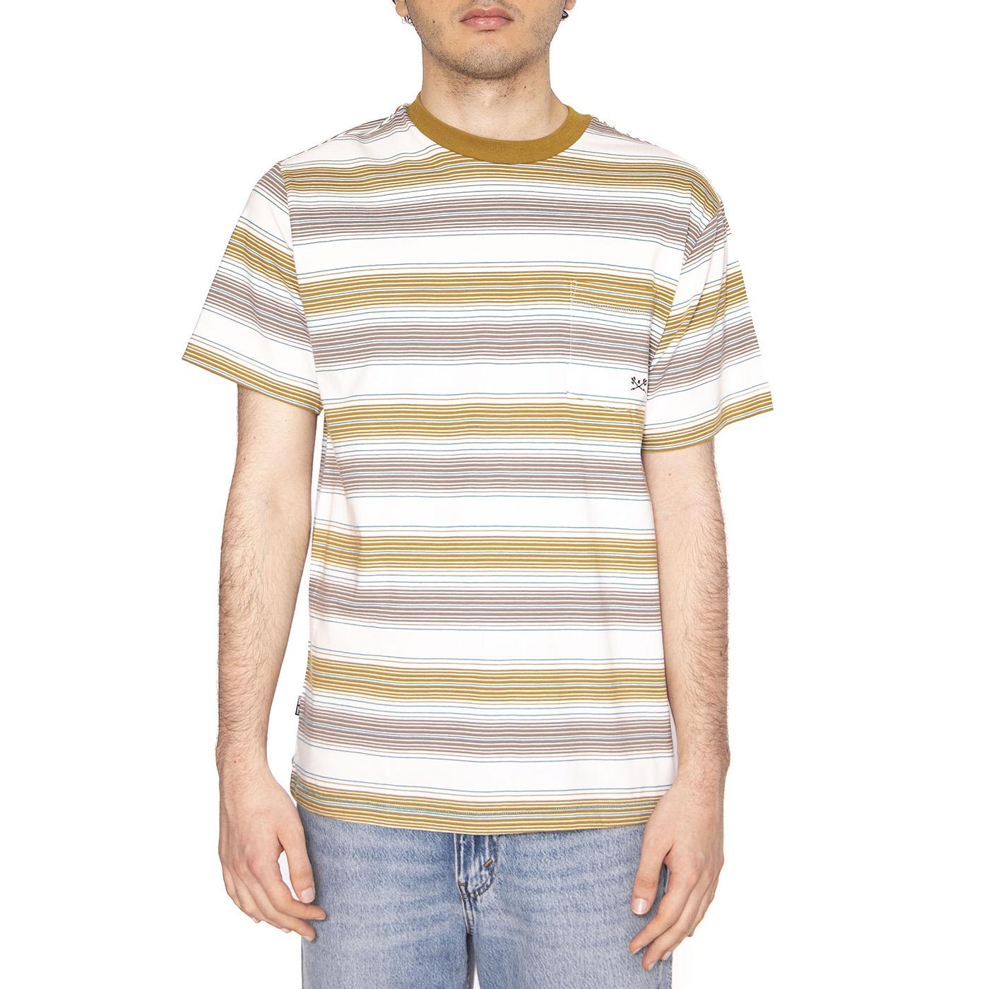 Faded Tee Multicolored - Maglietta Girocollo Uomo Multicolore 311000113-ANT  DARK SEAS 