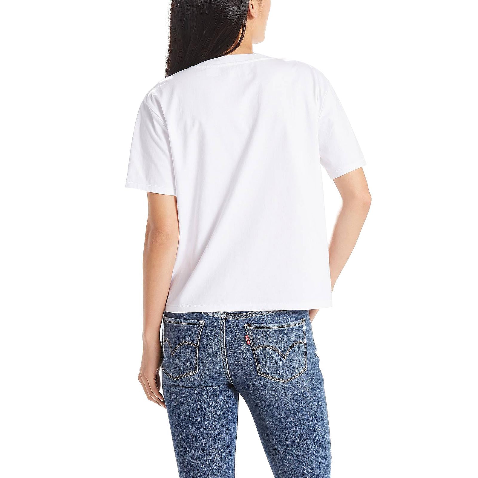 ALICIA TEE WHITE 39439-0000  LEVIS 