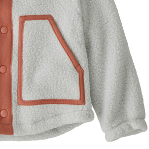 Baby Retro Pile Jkt CRGY - Giacca Bambinin Grigia 61147 CRGY PATAGONIA 