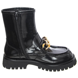 Womens Recess Black Ankle Boots JCSJCD040601-BLA  JEFFREY CAMPBELL 
