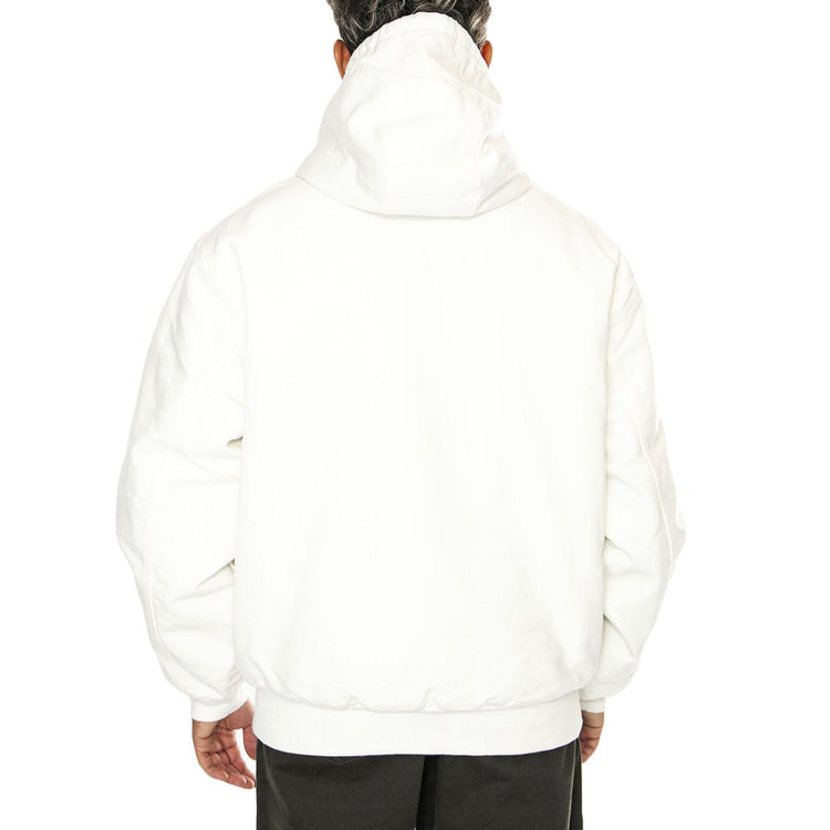 OG Active Jacket Wax rinsed - Giacca con Cappuccio Uomo Bianca I027360.D602  CARHARTT WIP 