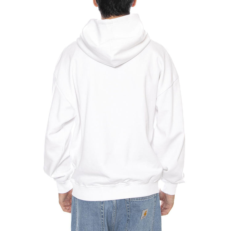 BANKSY VTG Hoodie VD Bright White Airstrike - Felpa con Cappuccio Uomo Bianca 22035423-4911254 . ONLY & SONS 
