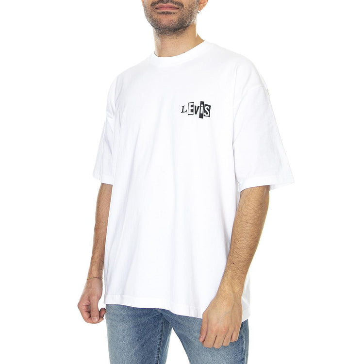 Skate Graphic Box Tee Lsc Core Black - Maglietta Girocollo Uomo Bianca A1005-0001  LEVIS 