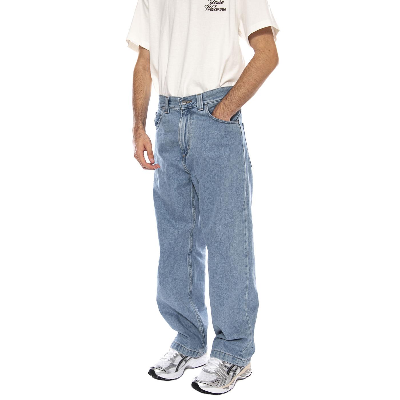 Brandon Pant Blue - Pantaloni Denim Jeans Uomo Blu I035893.0112 . CARHARTT WIP 