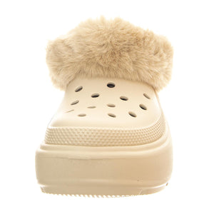 Stomp Lined Clog STUC - Sandali Donna Beige CR.208546-STUC  CROCS 