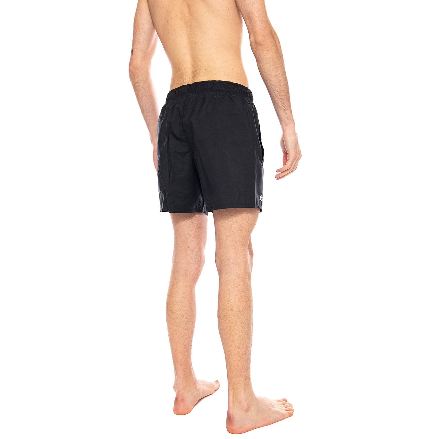 Short Bagno Swim Trunks - Costume da Bagno Uomo Nero MH6270 964 LACOSTE 