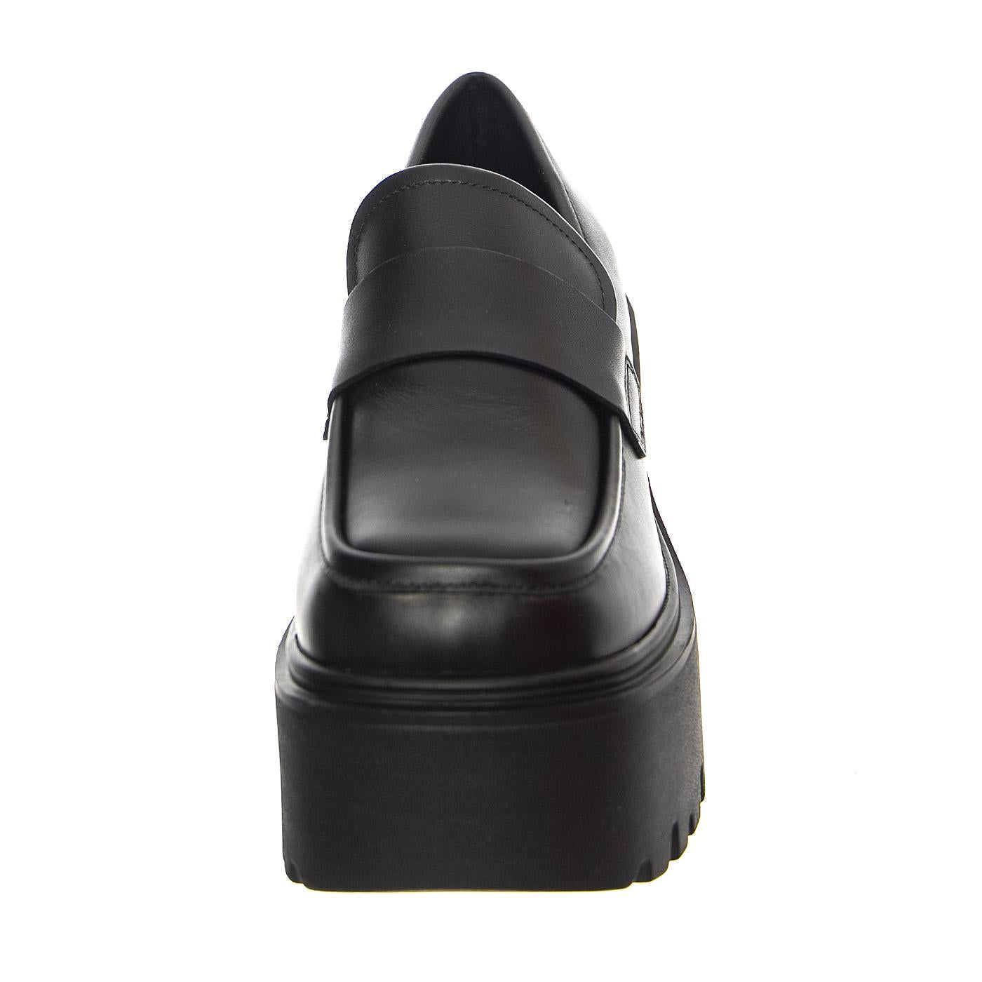 League Black Leather - Mocassini Donna Neri WSSLEAGUE-BLK  WINDSOR SMITH 