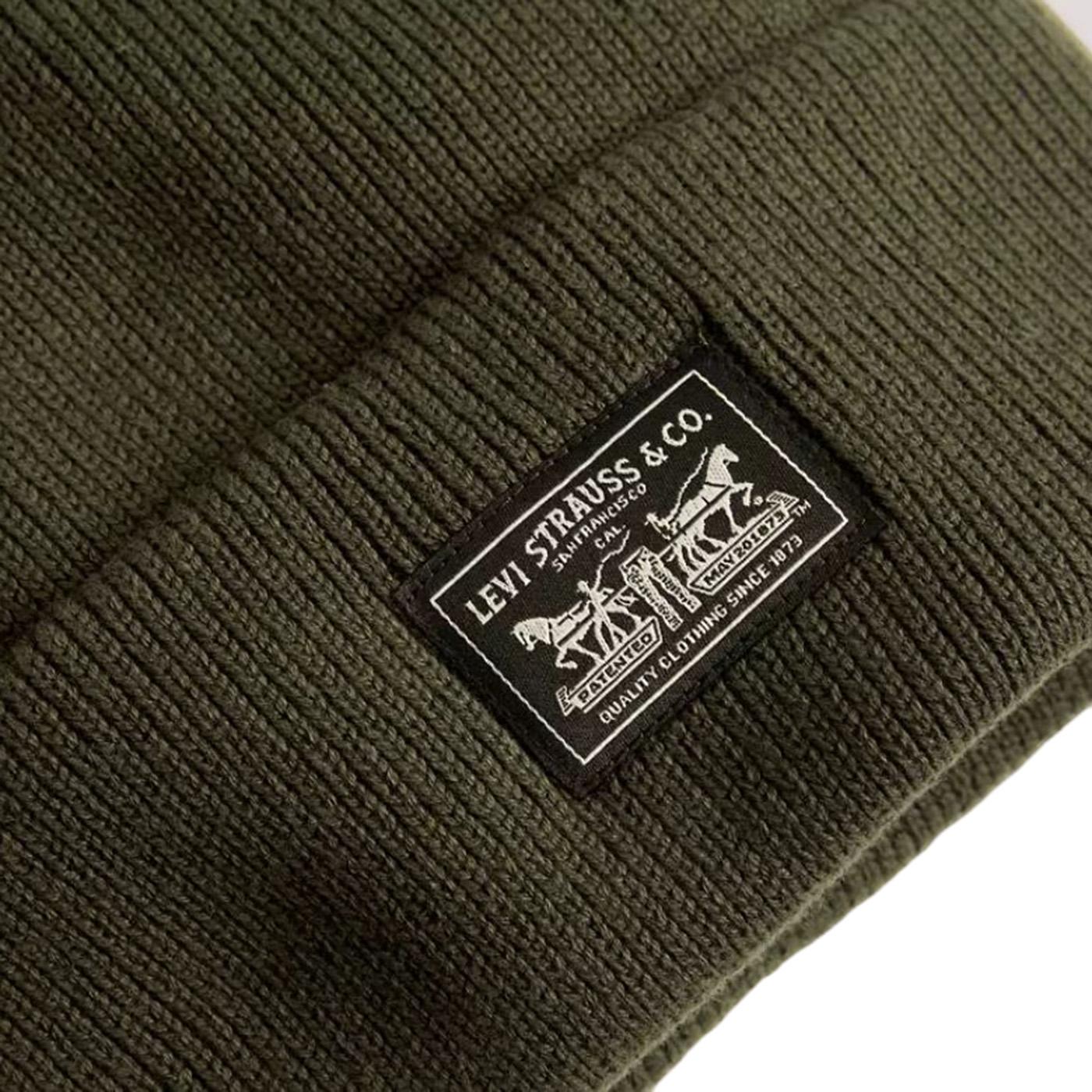 Backpatch Beanie - Duffle Bag Green - Berretto Verde 000J4-0016 . LEVIS 