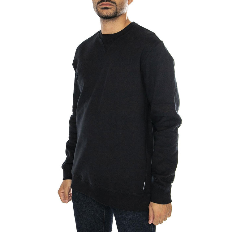 Dan Life Reg Heavy Sweat Crew Black - Felpa Girocollo Uomo Nera 22029902-4523804  ONLY & SONS 