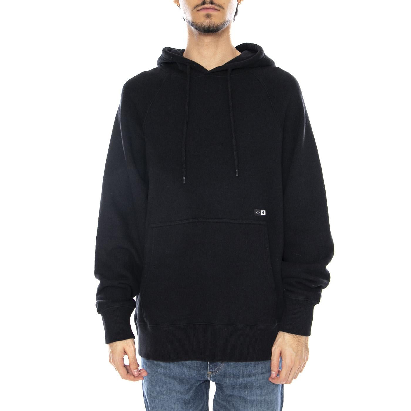 Mood Hoodie Sweat Black - Felpa con Cappuccio Uomo Nera I030316.89.67. 89.67 EDWIN 