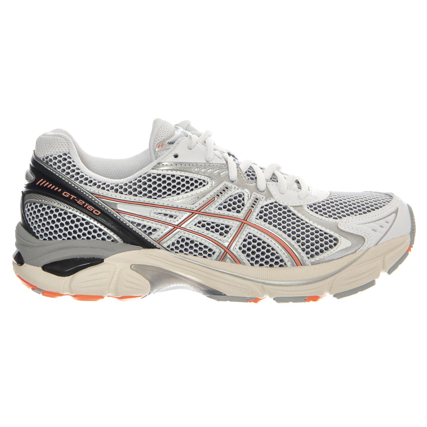 GT-2160 White / Sun Coral - Scarpe Strinagte Uomo Bianco / Multicolore 1203A275-113 . ASICS 