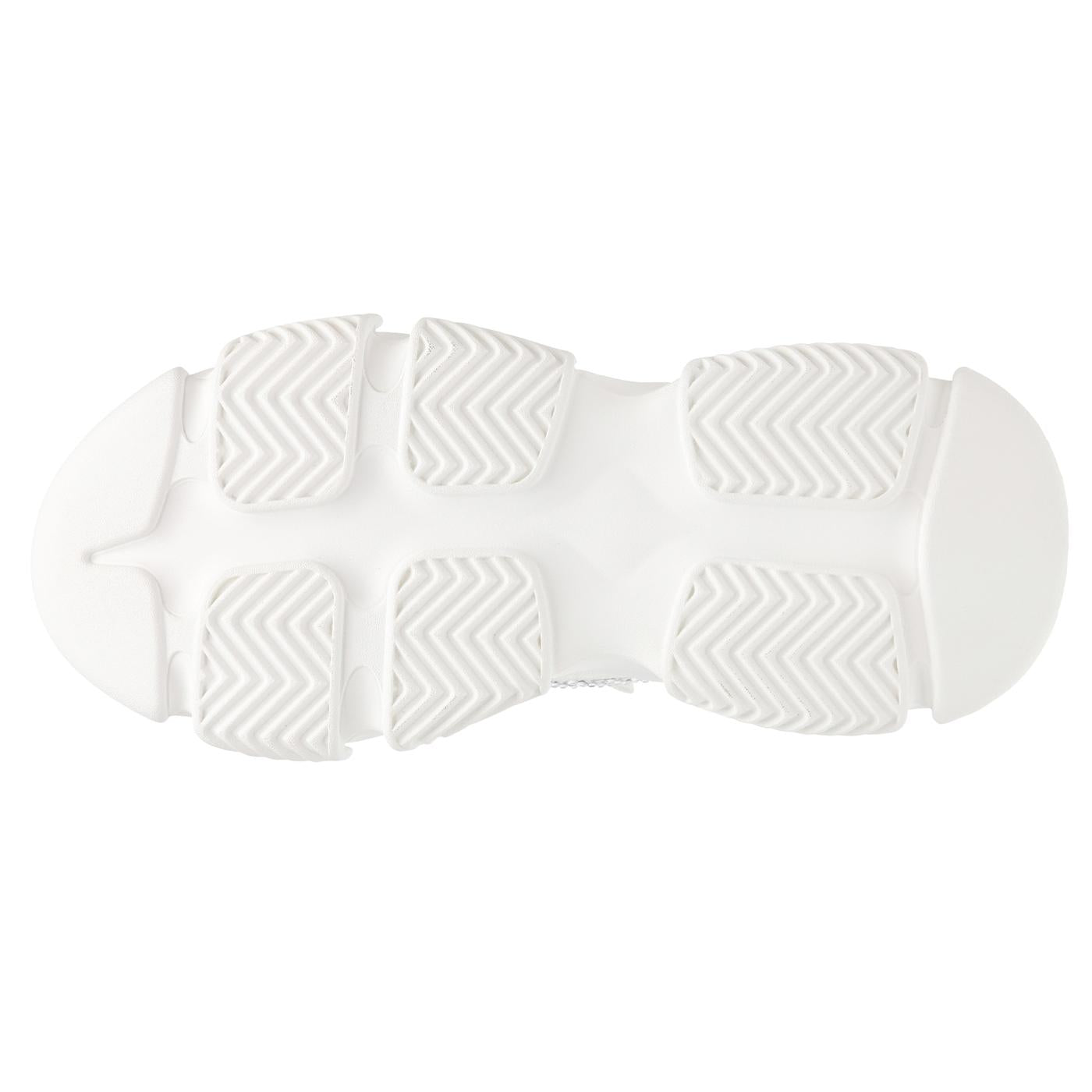 Poise White Mesh + TPU + Stones - Scarpe Stringate Profilo Basso Donna Multicolore SMPPOISE-WHT  STEVE MADDEN 