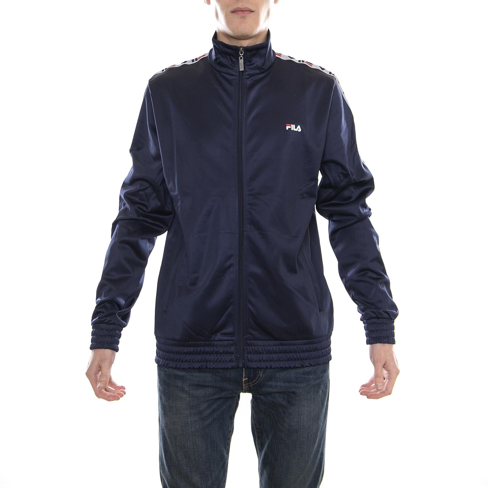 MEN Tape Track Jacket peacoat 681867-003  FILA 