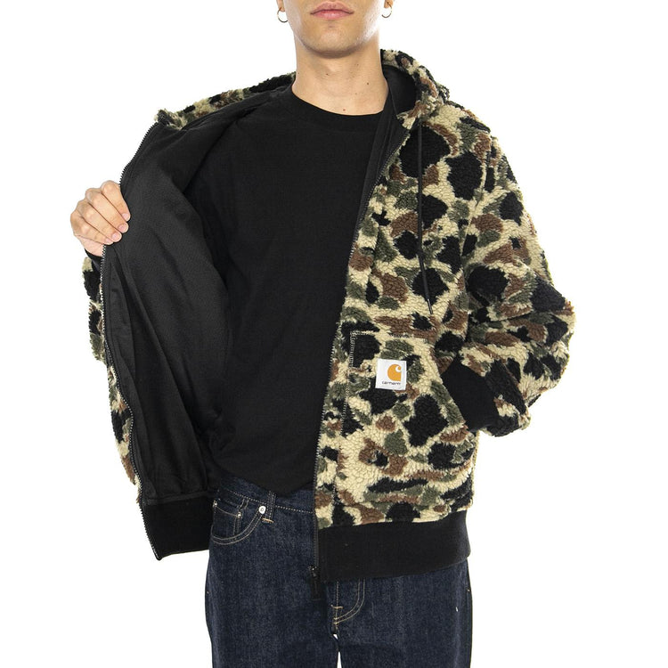 OG Active Liner Camo Duck Jacquard, Green - Giacca Uomo Multicolore I032301.2GVXX  CARHARTT WIP 