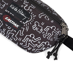 SPRINGER KEITHHARINGBLACK - Marsupio Nero Collaborazione con Keith Haring EK000074 6Z21 EASTPAK 