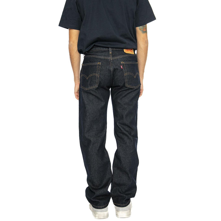 555 Relaxed Straight Good As New Rinse - Pantaloni Denim Jeans Uomo Blu A7223-0004  LEVIS 