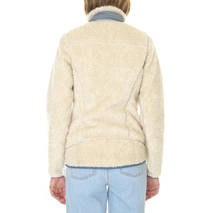 W's Classic Retro-X Jacket Dark Natural w/Plume Grey - Giacca Invernale Donna Beige 23074-DNPG  PATAGONIA 