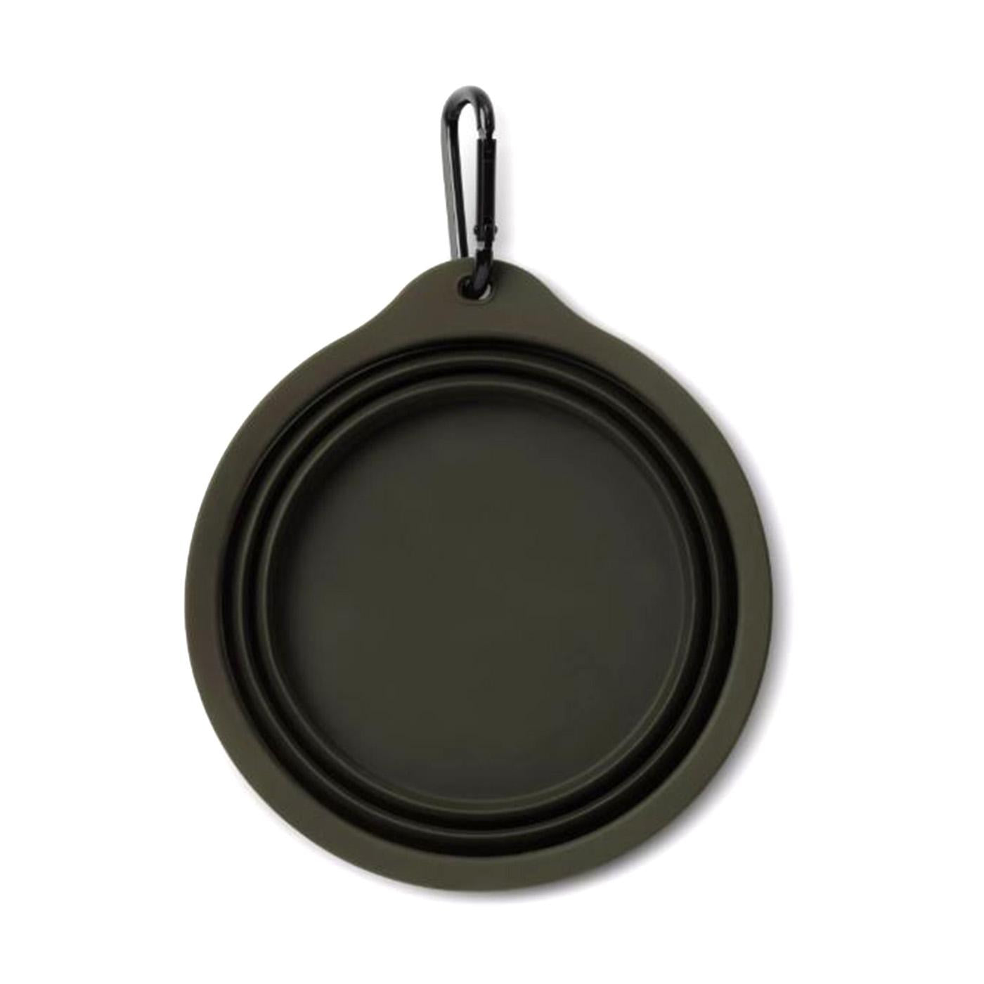 Wild Dog Foldable Bowl Olive / Wax - Ciotola per Cani in Silicone I035847.3DDXX . CARHARTT WIP 