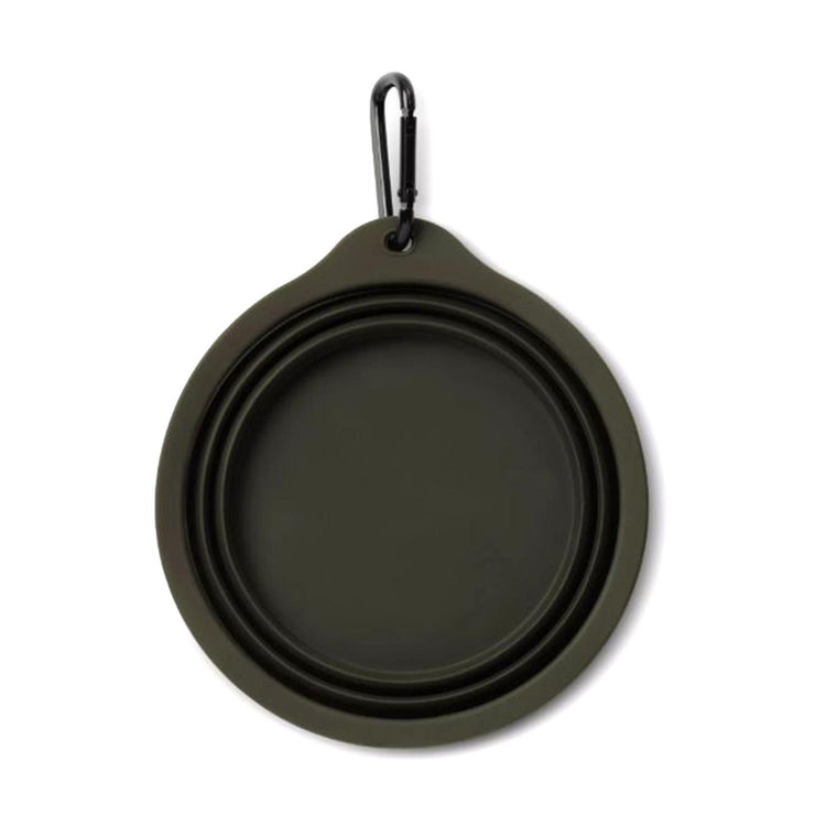 Wild Dog Foldable Bowl Olive / Wax - Ciotola per Cani in Silicone I035847.3DDXX . CARHARTT WIP 