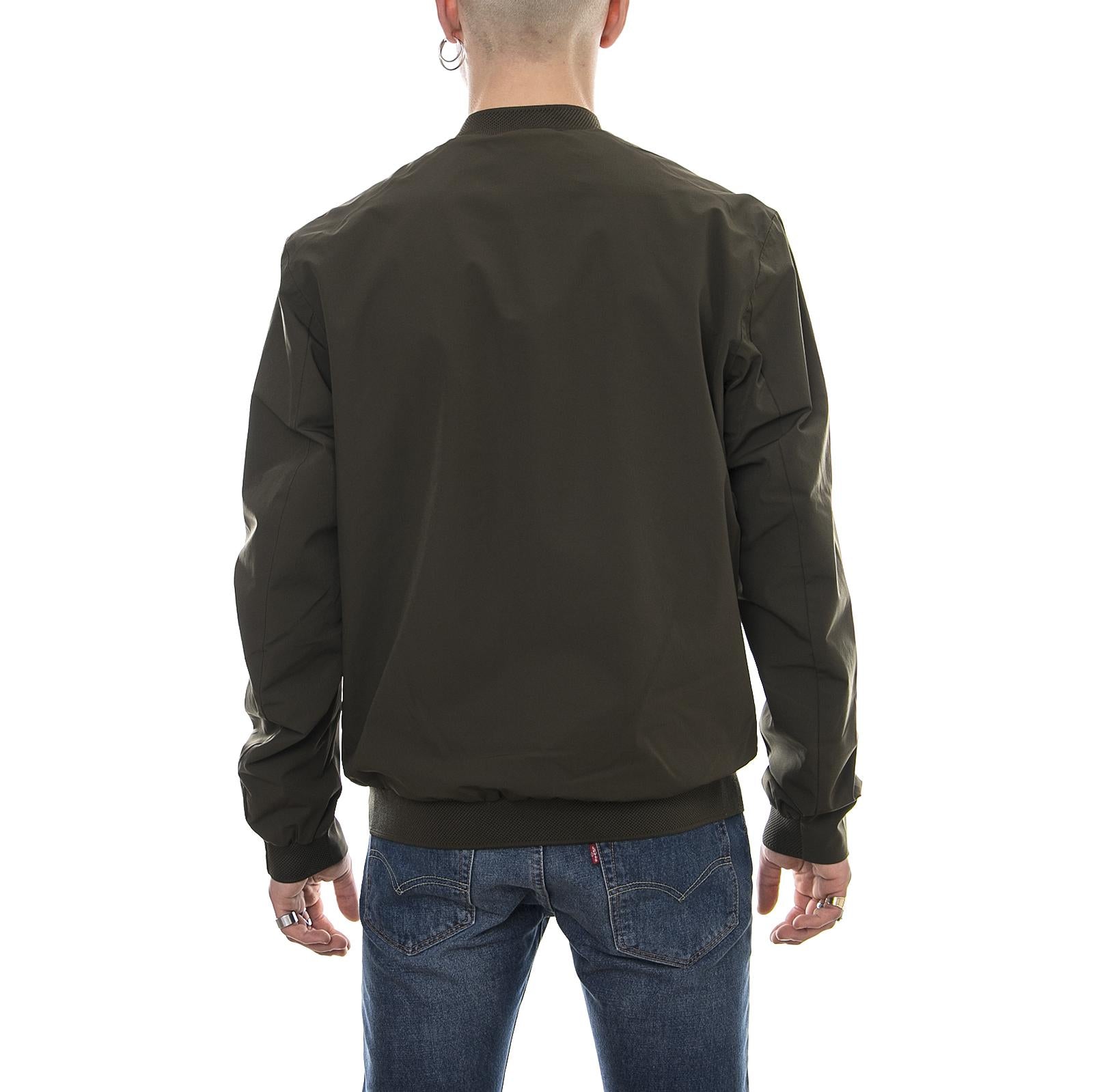 Tyrrell Jacket - Army Green - Giacca Leggera Uomo Verde 181008-029  ELVINE 