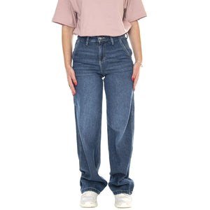 Loose Carpenter Rules of Wisdom - Pantaloni Denim Jeans Donna Blu 112348962  LEE 