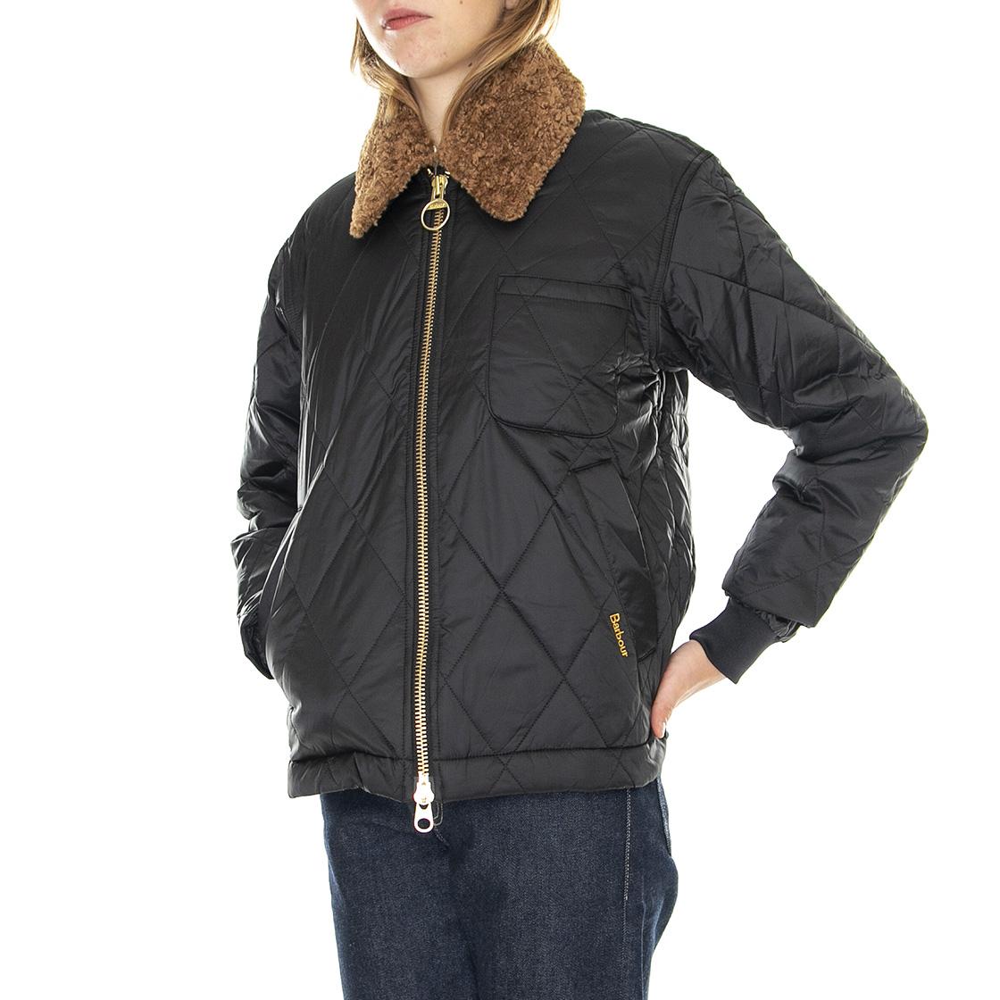 Vaila Quilt Black Ancient - Giacca Invernale Donna Nera LQU1498BK91  BARBOUR 