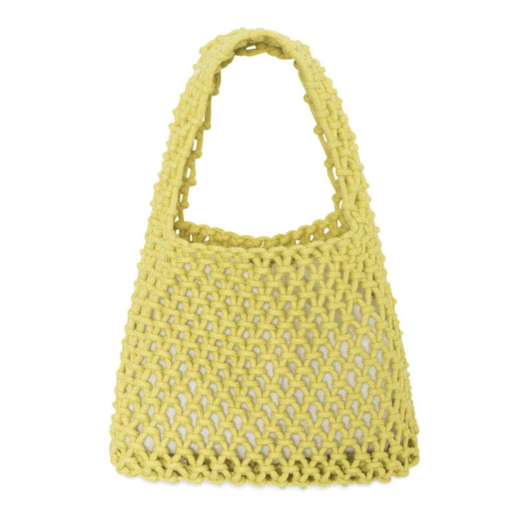 Bolso Pequeño Macramé Amarillo - Borsa Gialla 31W/10277  WILD PONY 