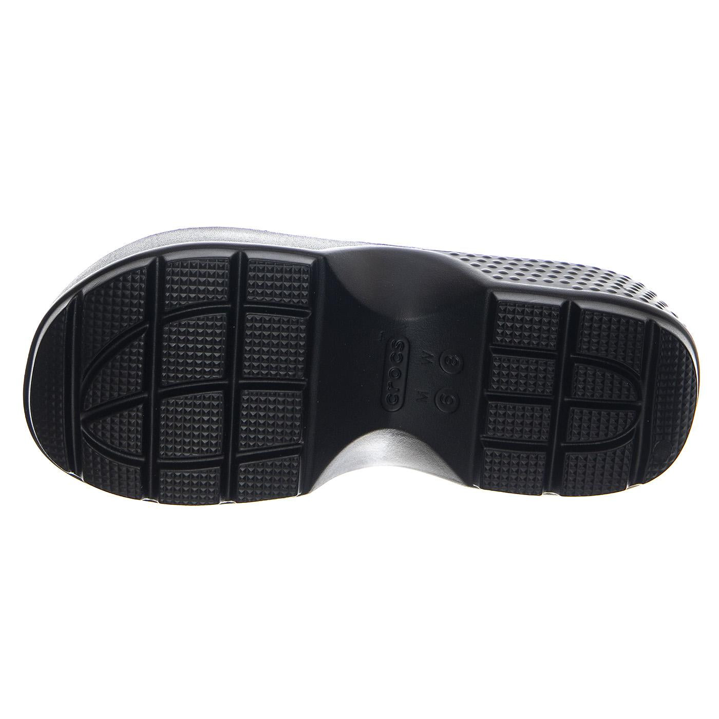 Stomp Slide Black - Sandali Donna Neri CR.209346-BLK  CROCS 