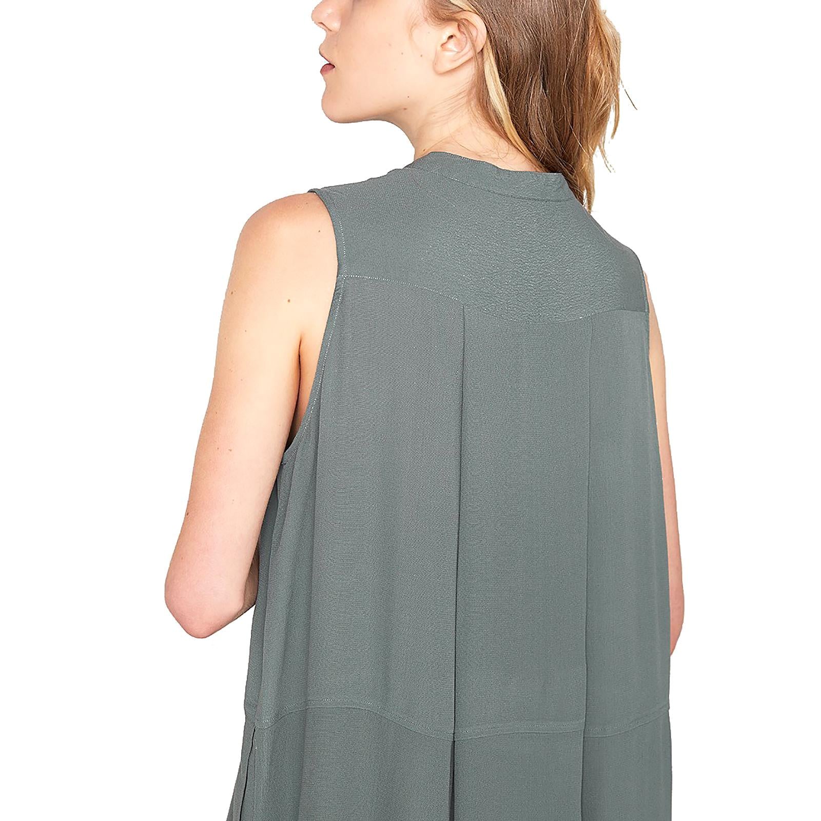 Vilde - Abito Camicia Donna Verde 181661-947  ELVINE 