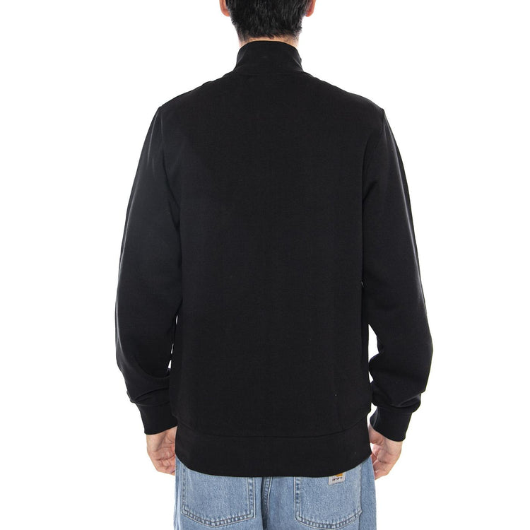 Sweatshirt 031 Turtle Neck Black - Maglia Collo Alto con Zip Uomo Nera SH9622-031 . LACOSTE 