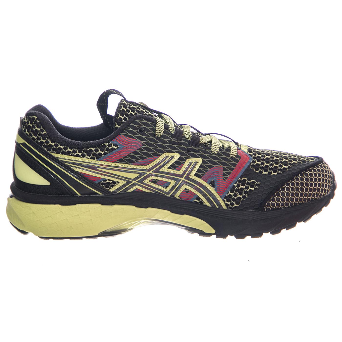 US4-S Gel-Terrain Classic Black / Neon Lime - Scarpe Profilo Basso Uomo Multicolore 1203A394-001  ASICS 