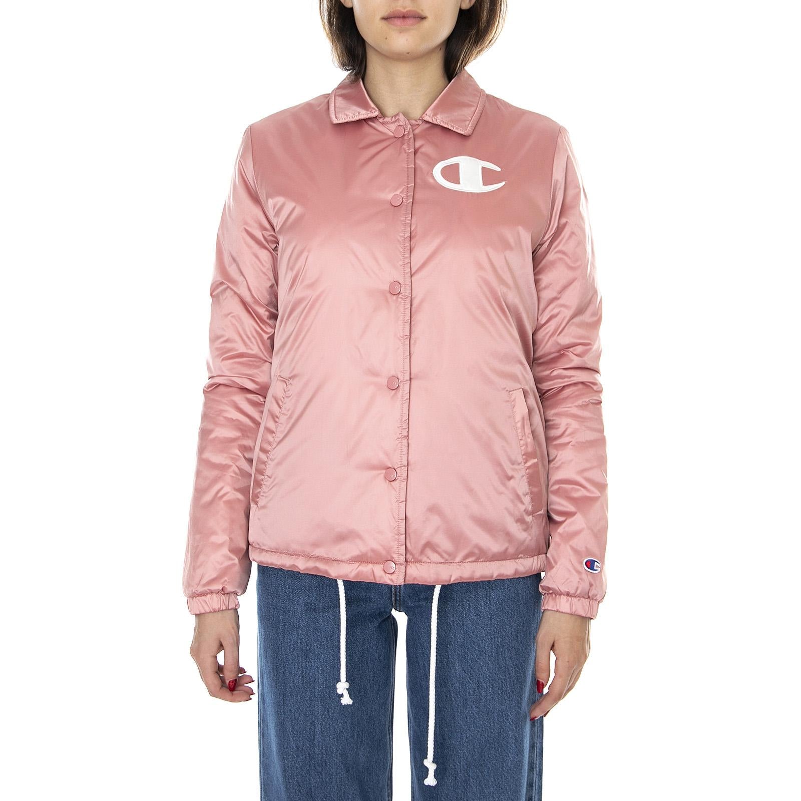 Wm Coach Jacket - Pink - Giacca Invernale Donna Rosa 110092-PS033-RTN  CHAMPION 