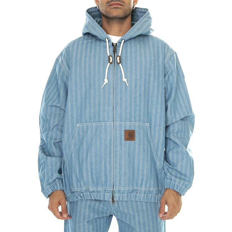 Menard Jacket Blue rinsed - Giacca Uomo Blu I033574.0102  CARHARTT WIP 
