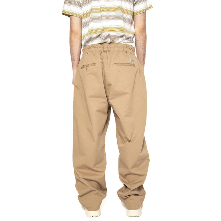 Marv Pant Leather - Pantaloni Uomo Marroni I033129.8Y06  CARHARTT WIP 