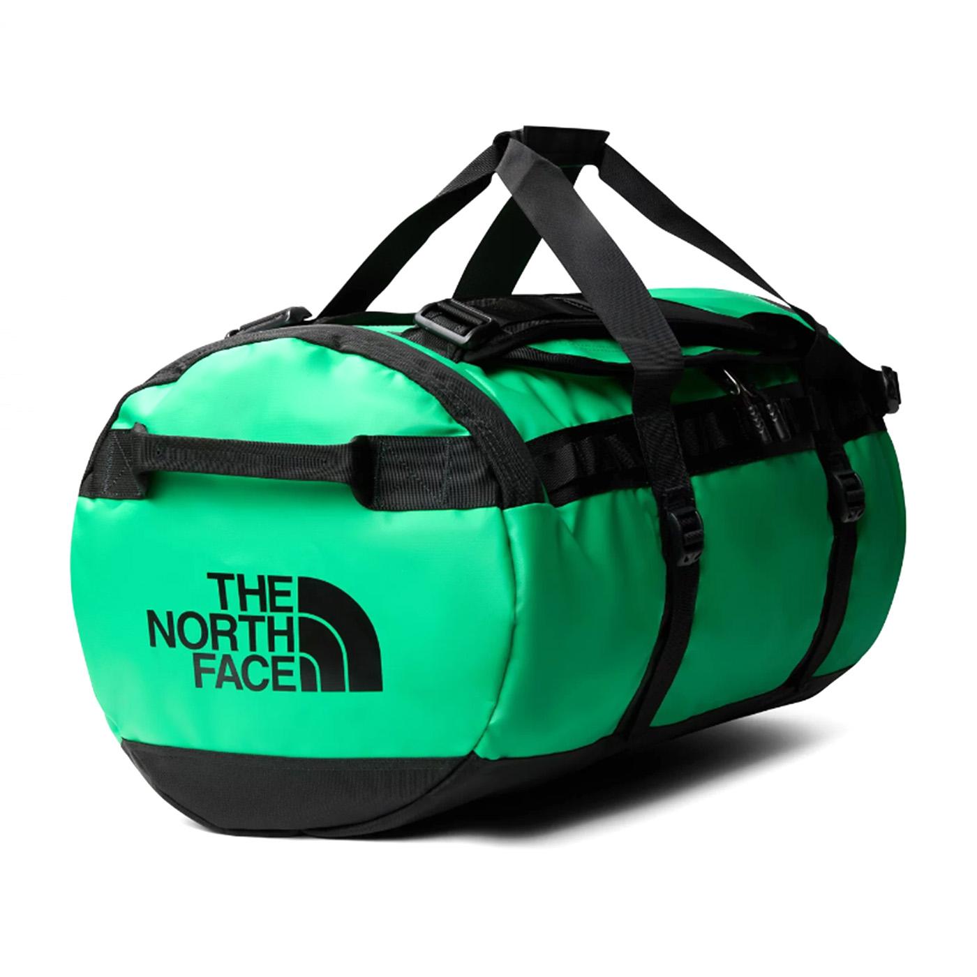 Base Campel Duffle - M Base Camp Optic Emerald / Tnf Black - Borsa da Viaggio Verde NF0A52SAROJ1  THE NORTH FACE 